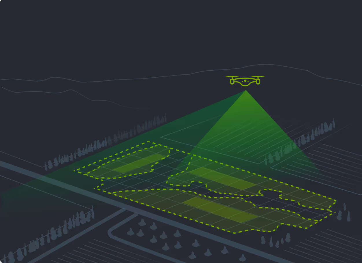 Agricultura de precisión y mapeo NDVI con drones
