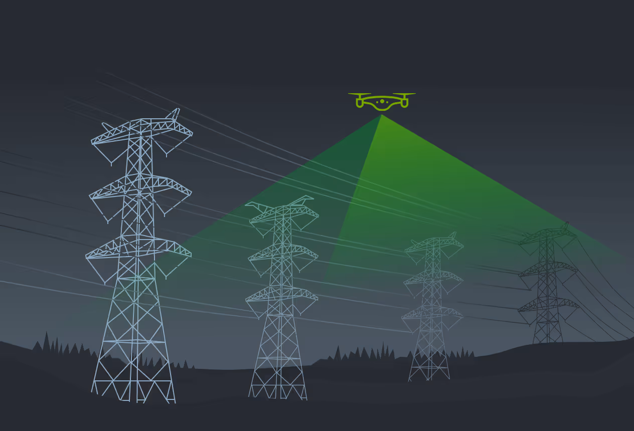Inspección de infraestructura y utilities con drones